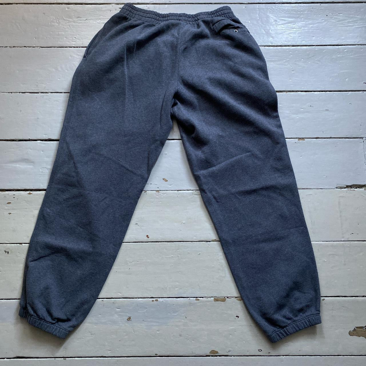Nike Swoosh Grey Joggers (Large)