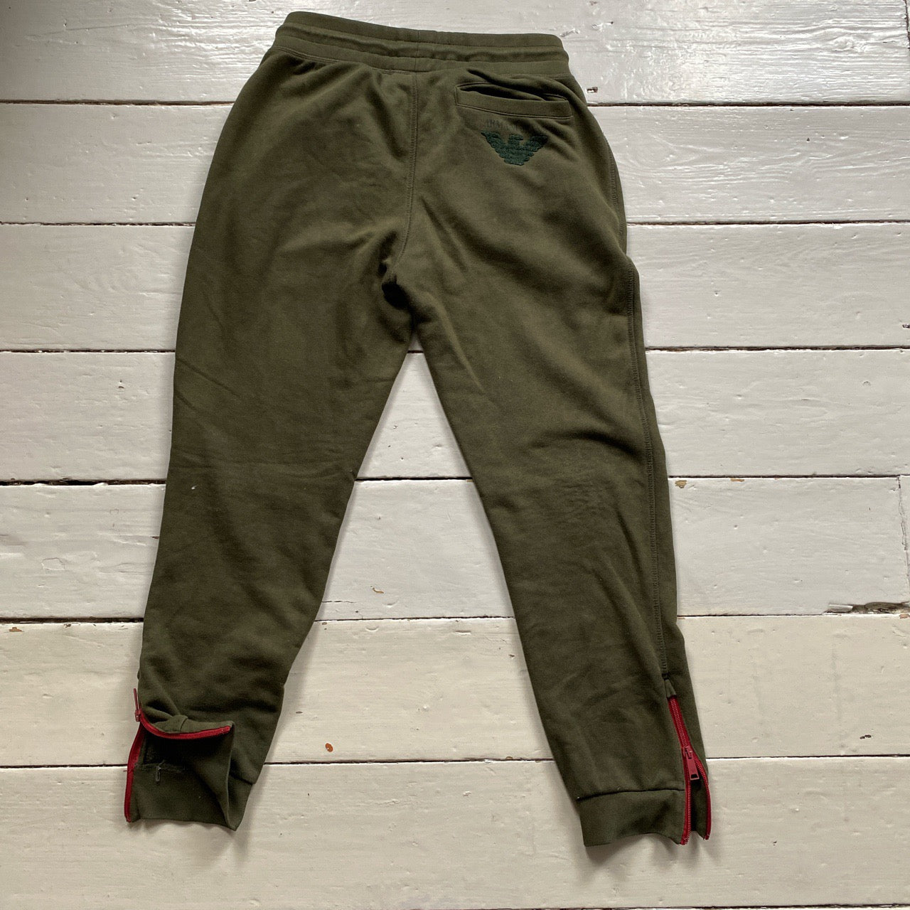 Armani Olive Green Joggers (Small)