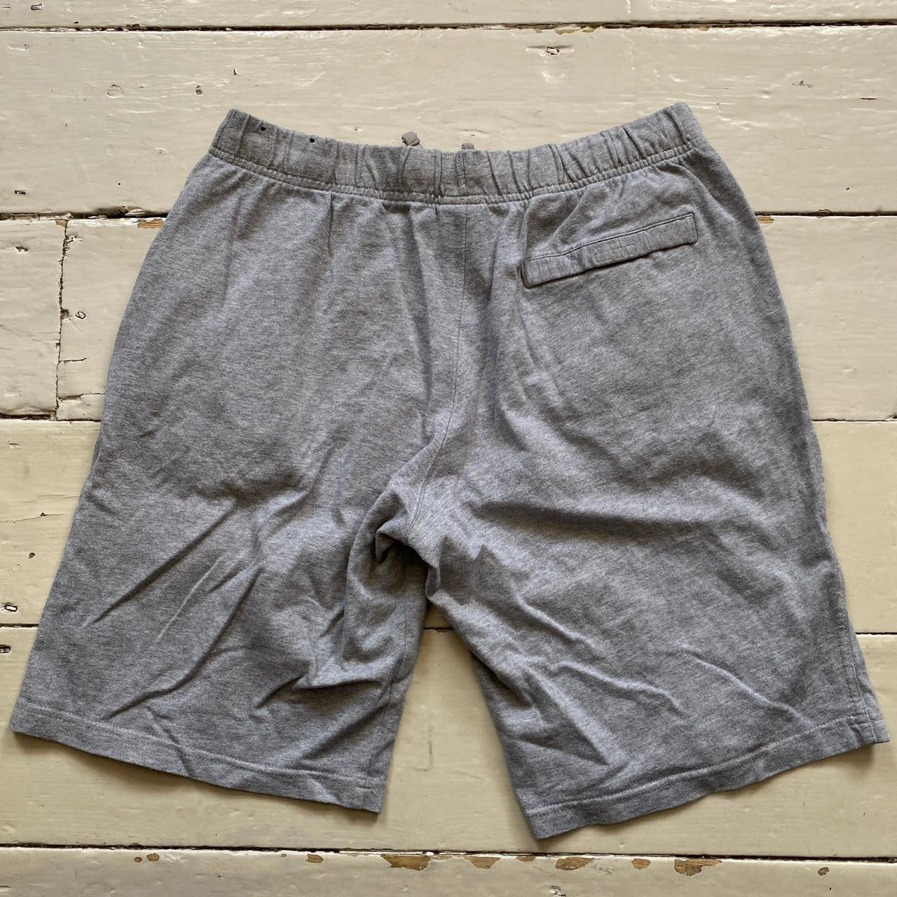 Nike Swoosh Grey Shorts (Large)