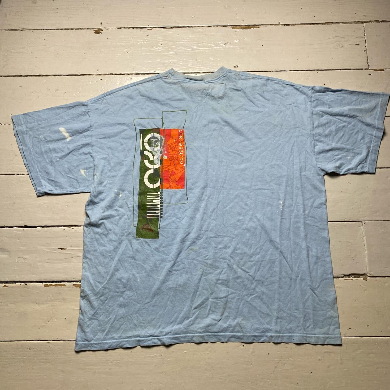 Ecko Vintage Blue T Shirt (XXXL)
