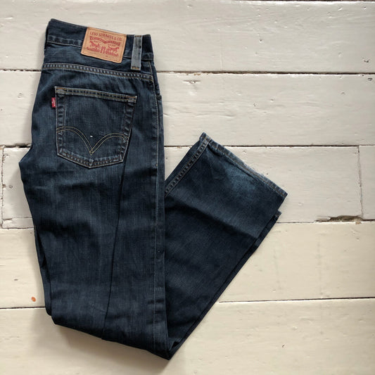 Levis 506 Navy Jeans (32/32)