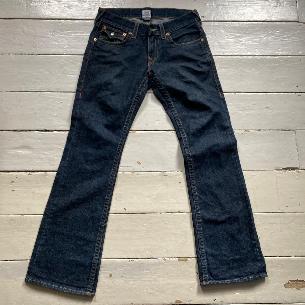 True Religion Bootcut Embroidered Jeans (30/34)