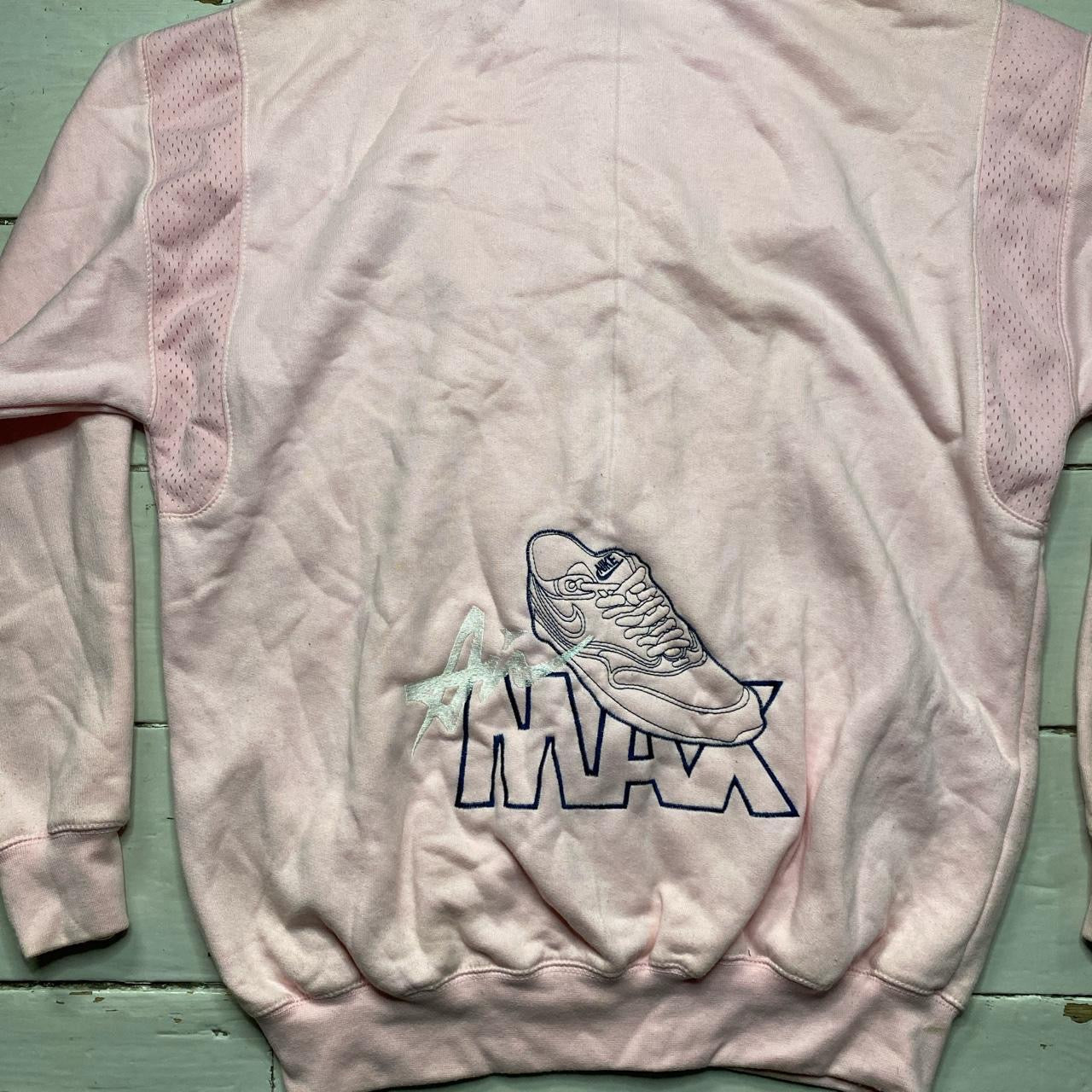 Nike Vintage Bootleg Air Max Hoodie Pink (Medium)