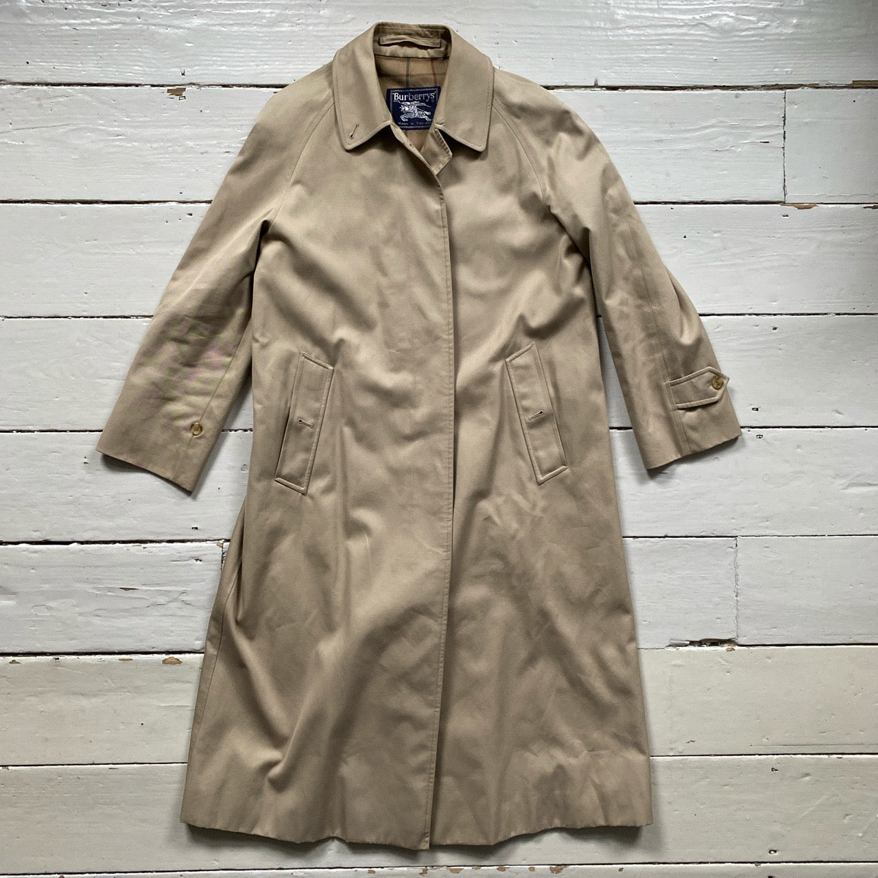 Burberrys Vintage Trench Coat (Womens UK 8)