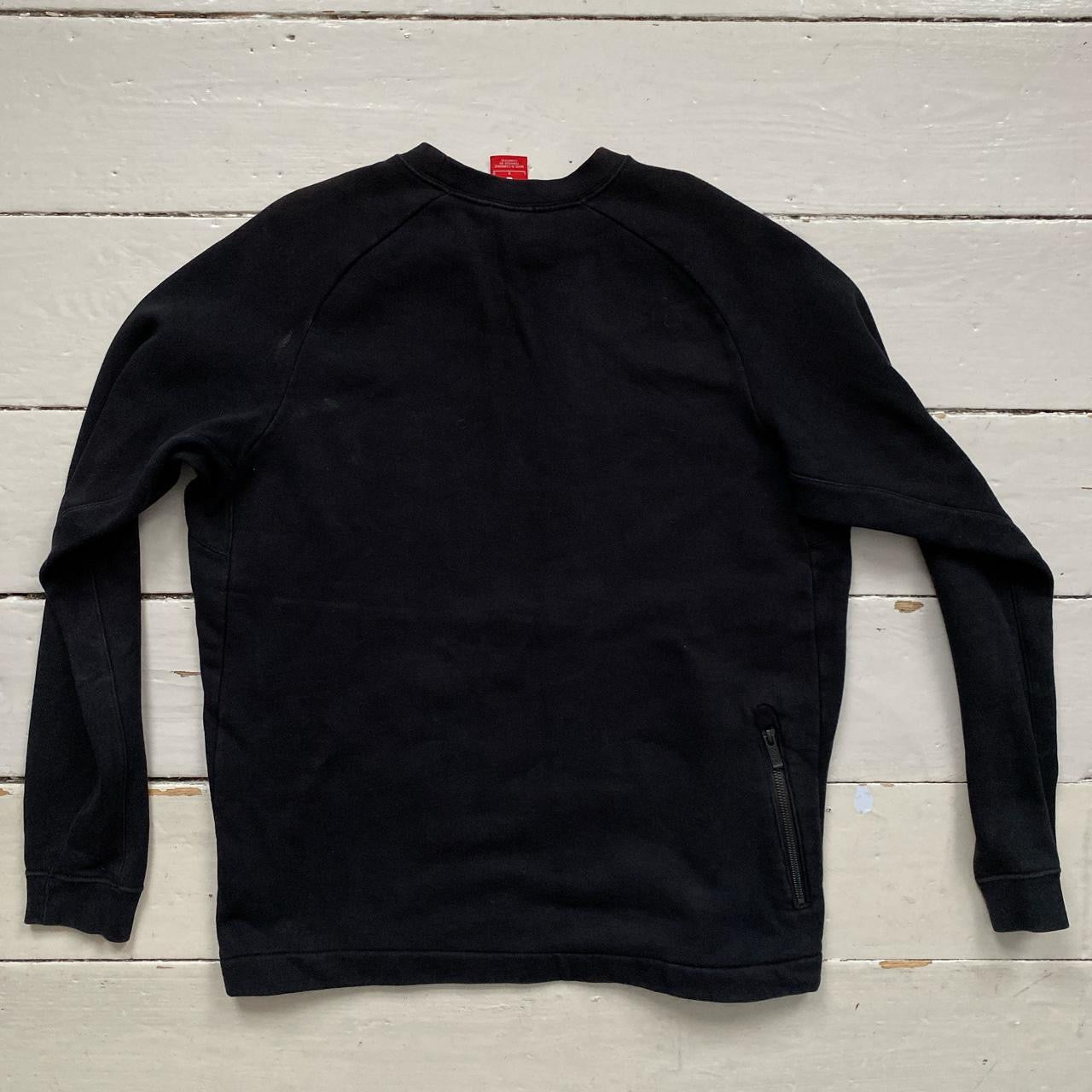 Nike Box Swoosh Black Jumper (Large)