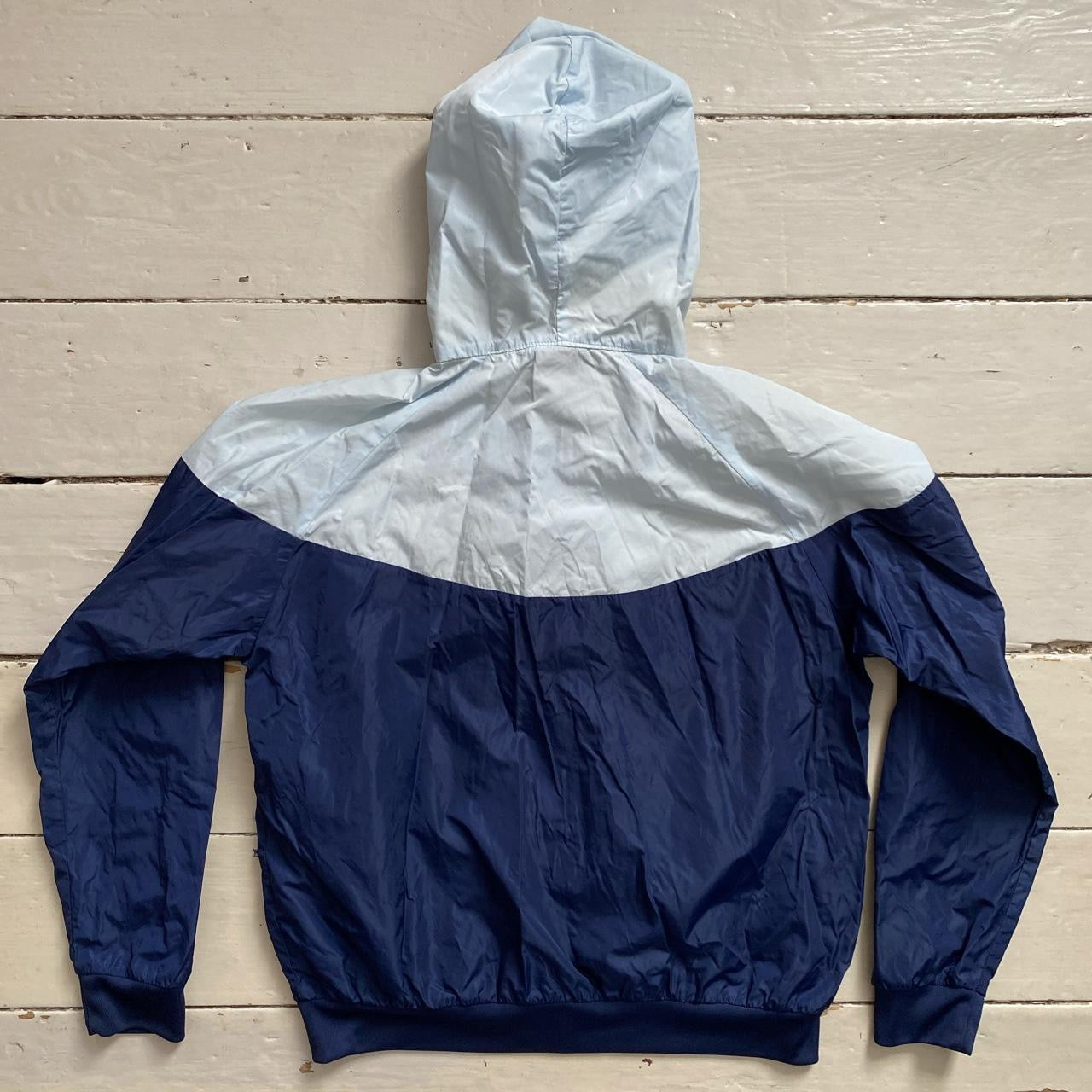 Nike Vintage Light Blue Windbreaker (Large)