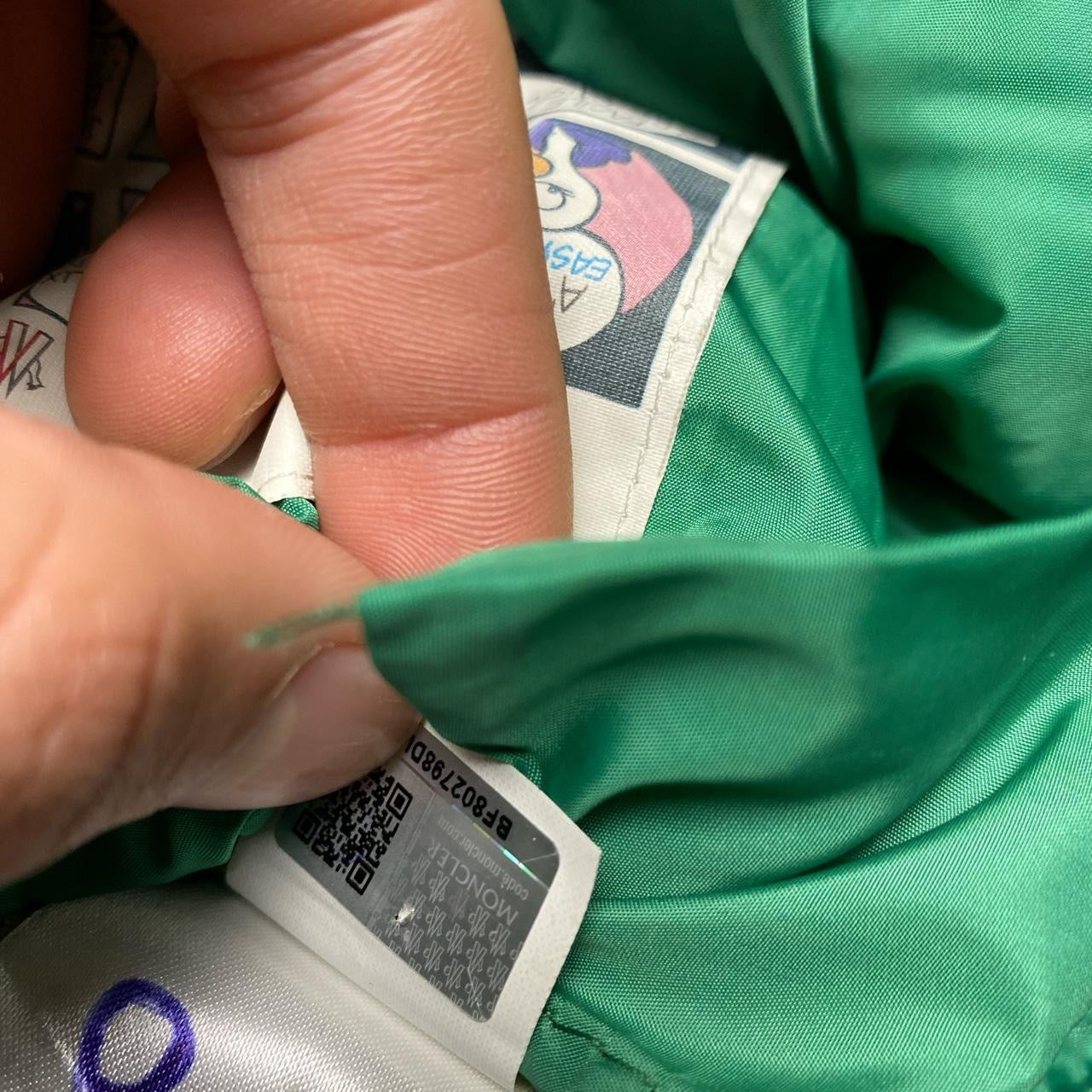 Moncler Kids Green Puffer (8Y)