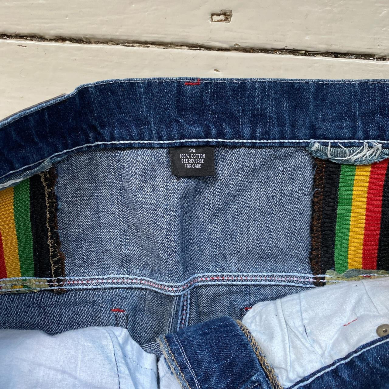 Raw Blue Rasta Jamaica Vintage Jeans (36/32)