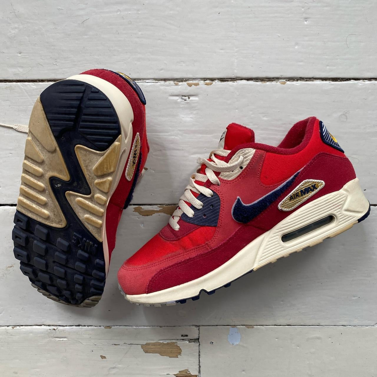 Nike Air Max 90 Varsity Pack Red (UK 9)
