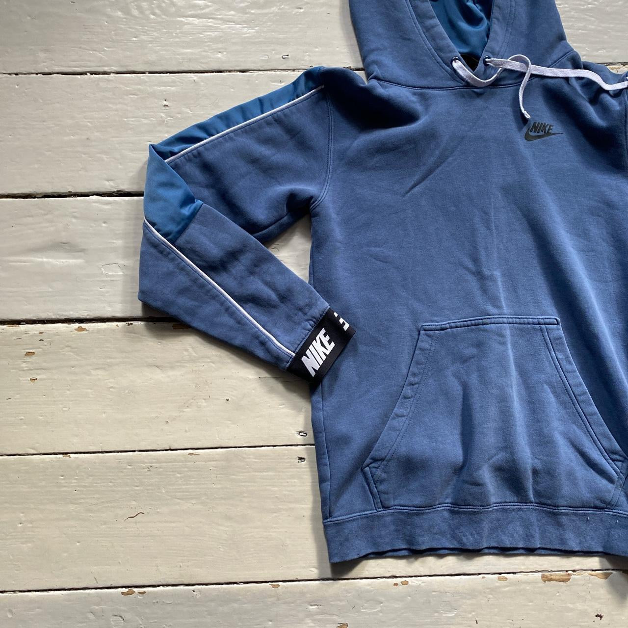 Nike Tech Style Blue Hoodie (XS)