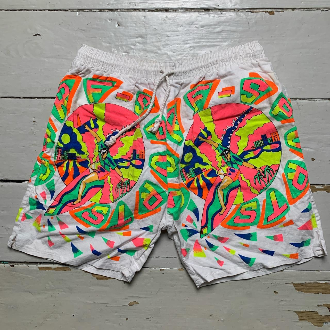 Vintage Surf Sport Shorts (Medium)