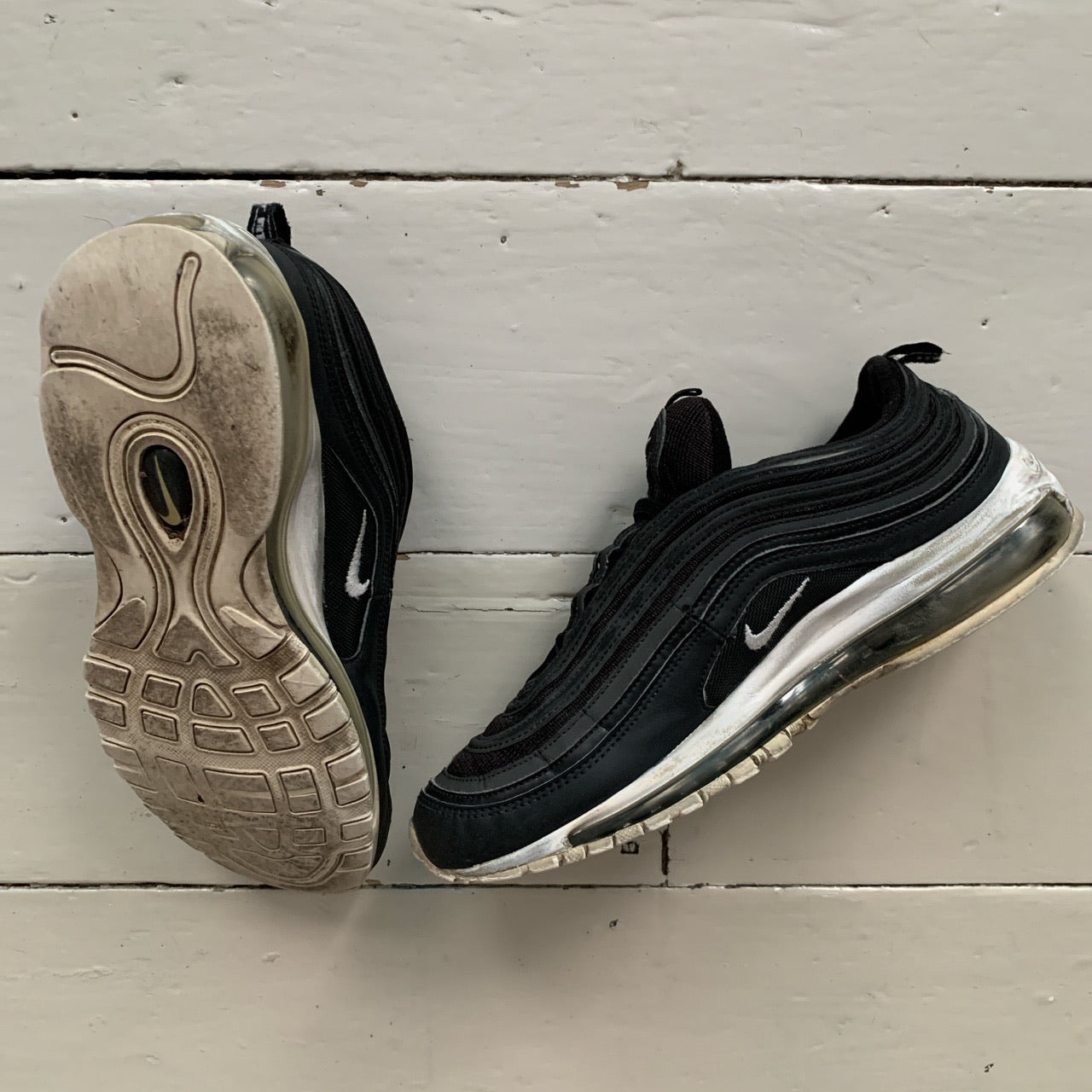 Nike Air Max 97 Black and White (UK 9)