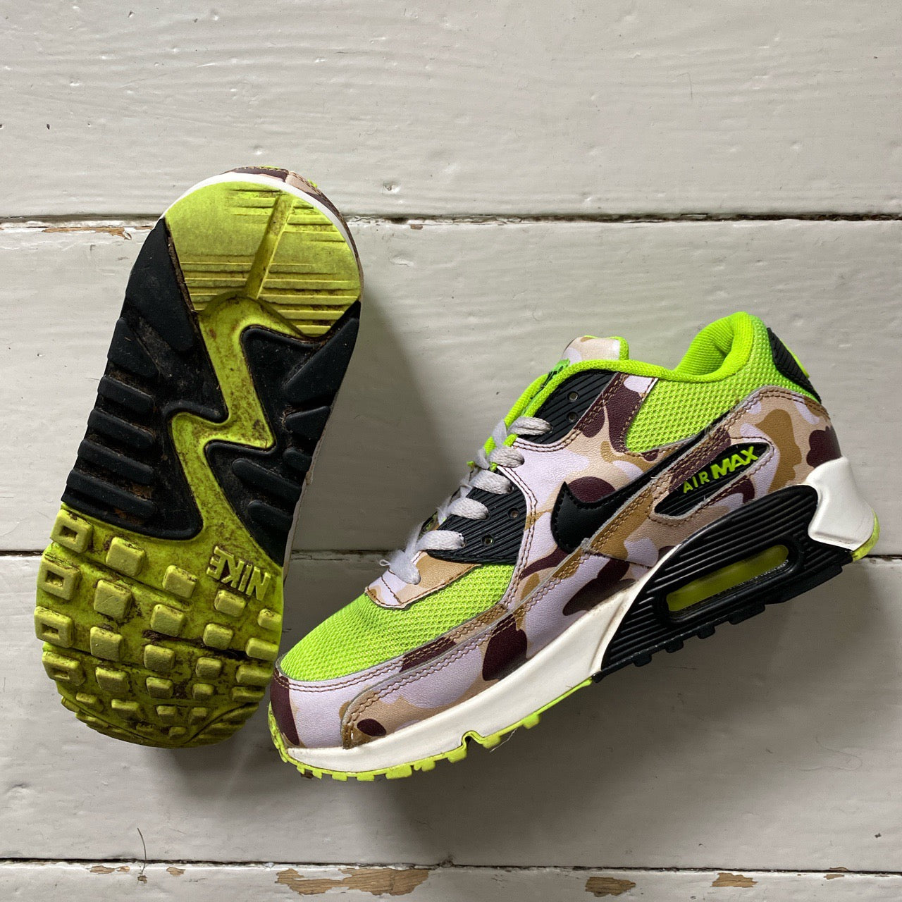 Nike Air Max 90 Duck Camo Green (UK 6)