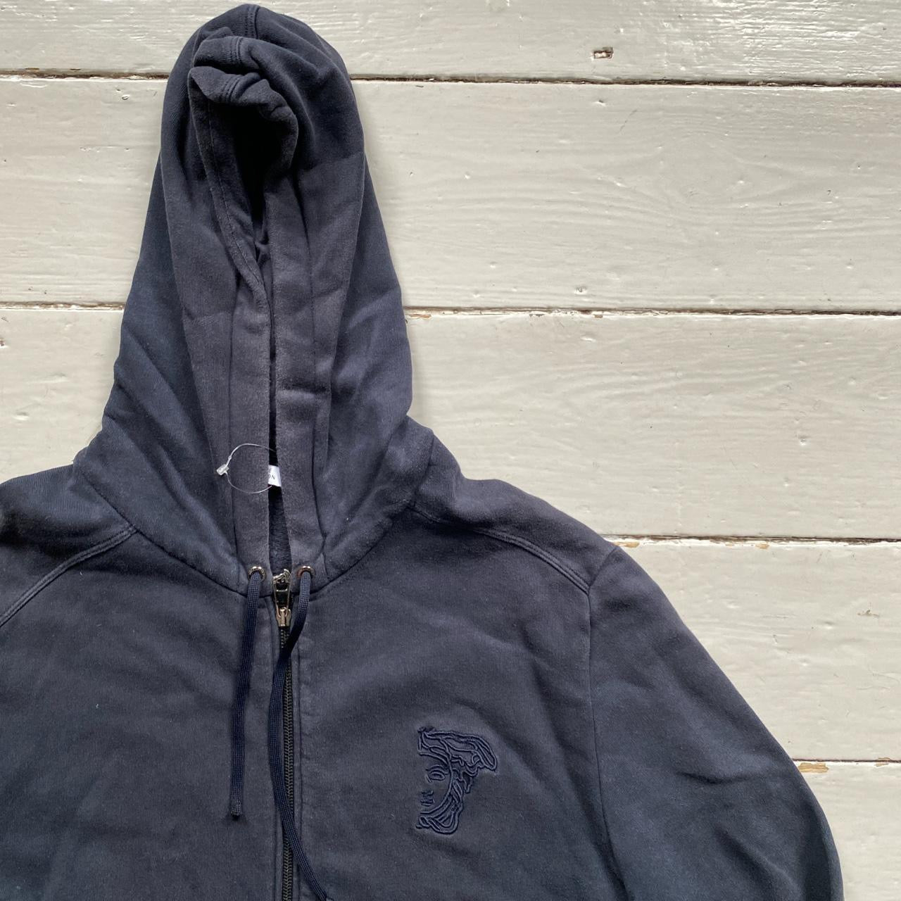 Versace Collection Navy Hoodie (XL)