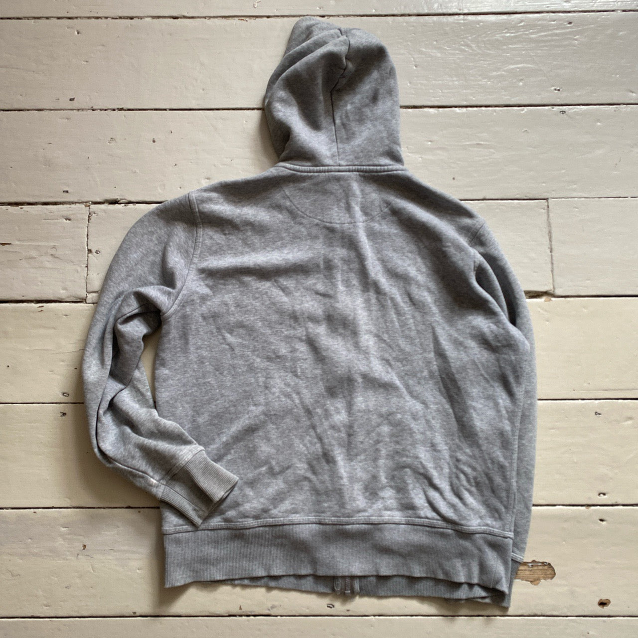 Nike Swoosh Grey Hoodie (Large)