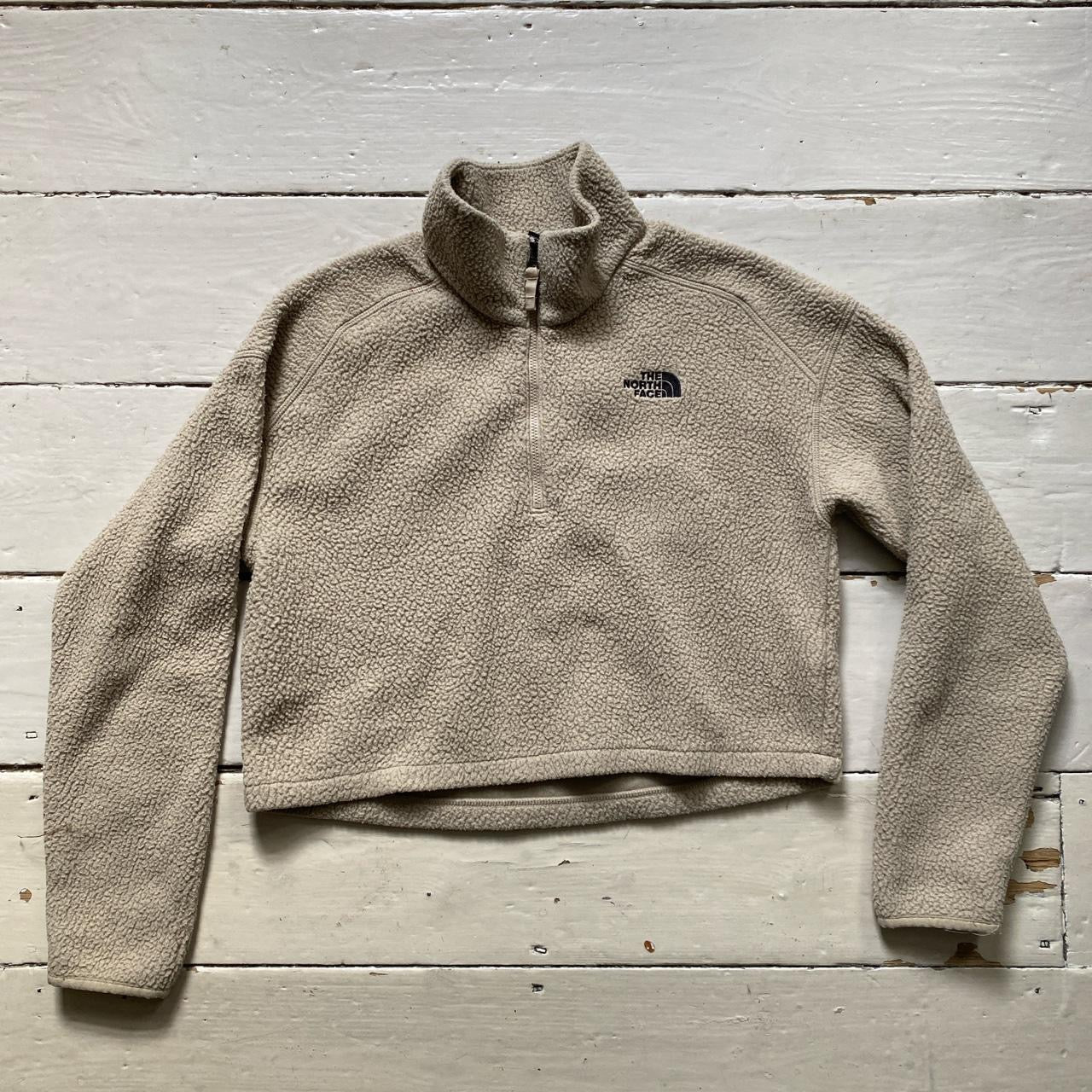 North face cropped on sale jumper