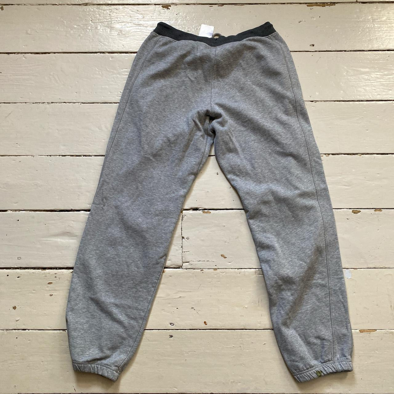 Nike Swoosh Grey Joggers (Medium)