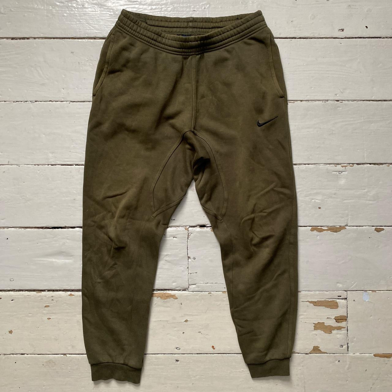 Nike Swoosh Olive Tracksuit (Small)