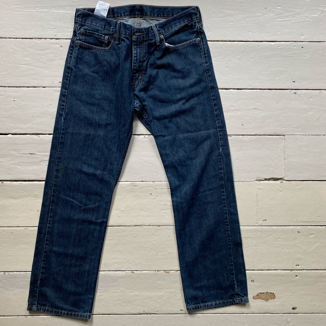 Levis 514 Navy Jeans (34/32)
