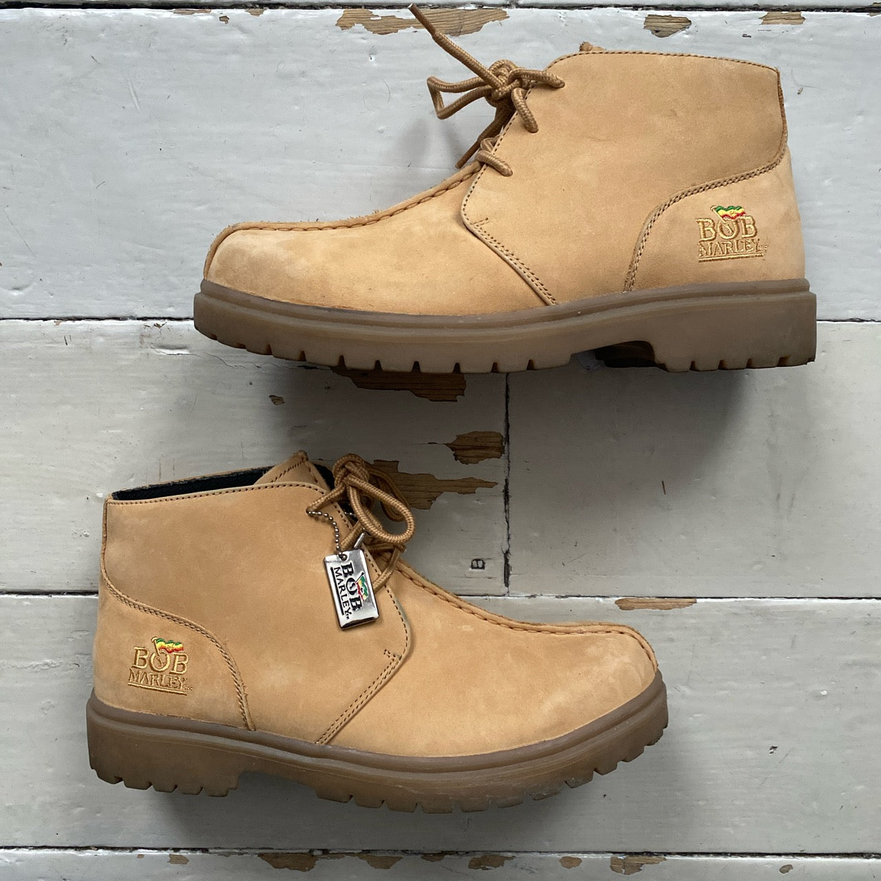 Bob Marley Footwear Tan Boots (UK 9)