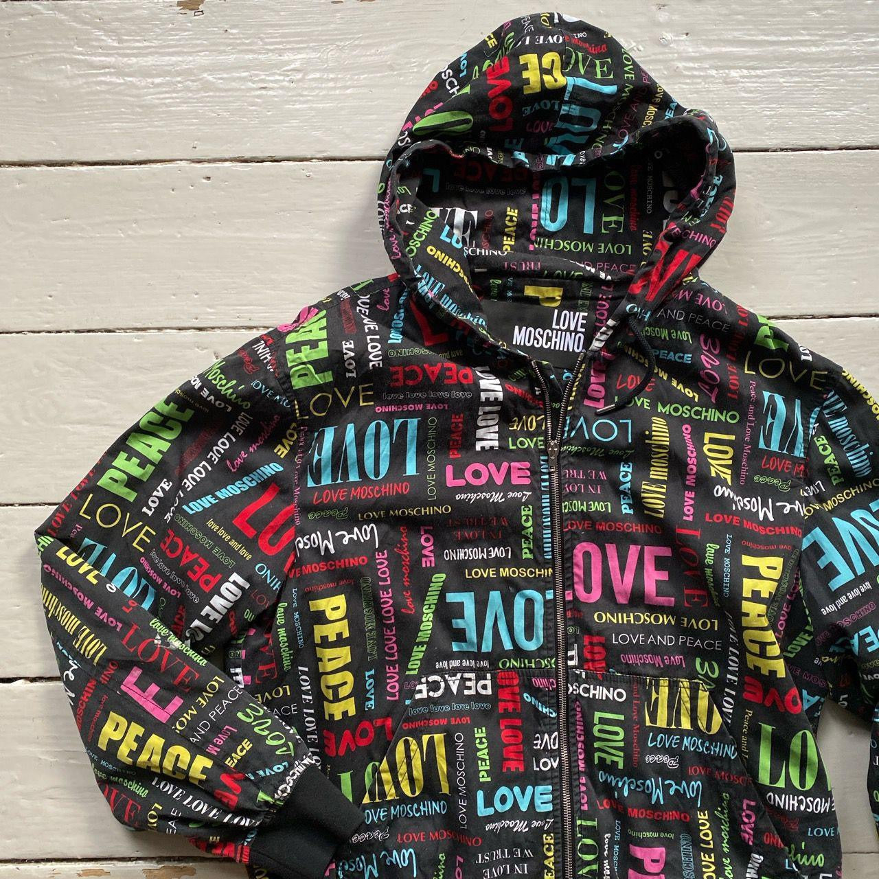 Love Moschino Repeat Logo Jacket (Medium)