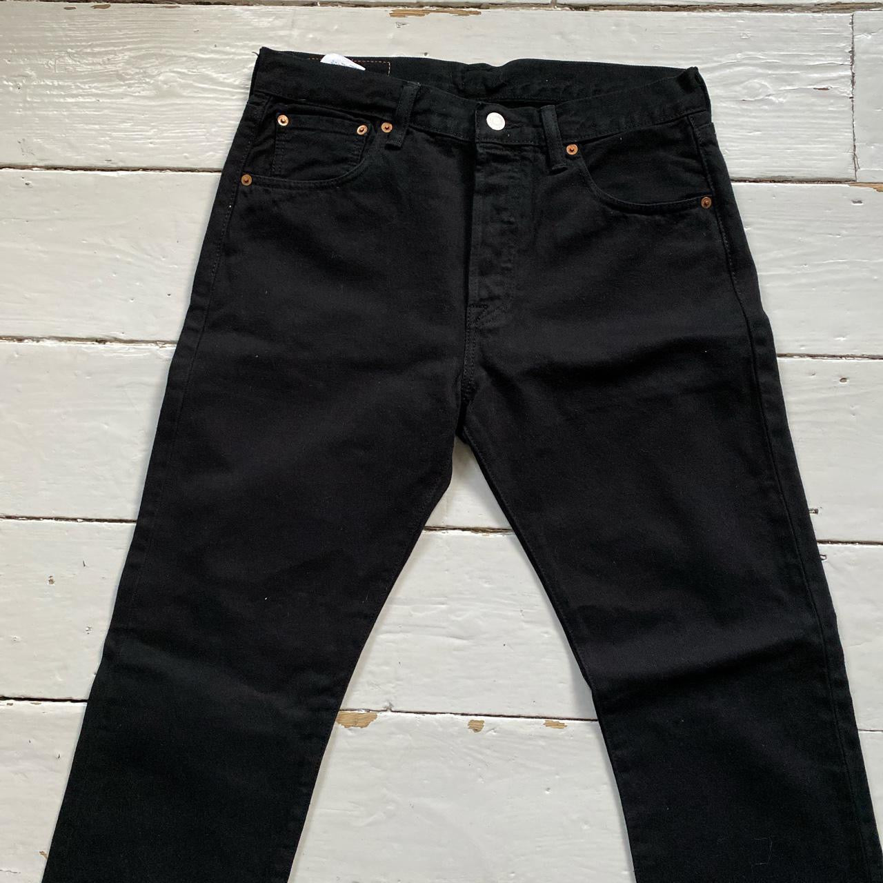 Levis 501 Black Jeans (30/32)