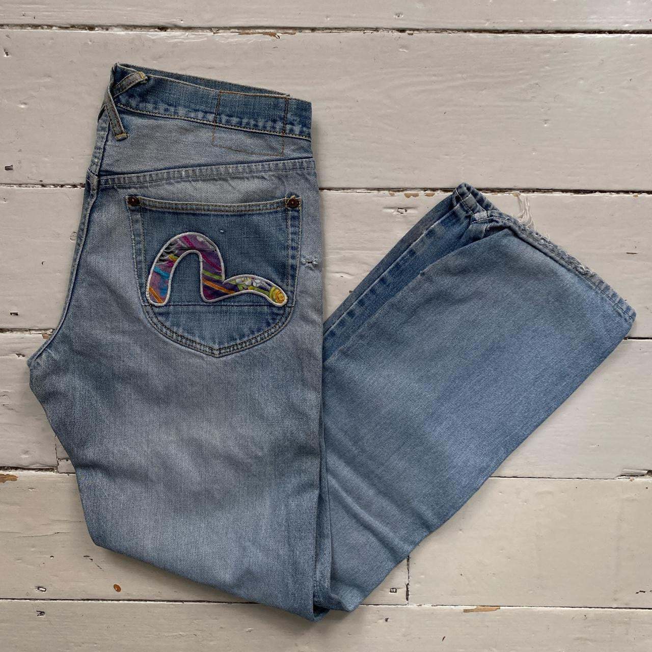 Evisu Swoosh Manga Jeans (32/32)