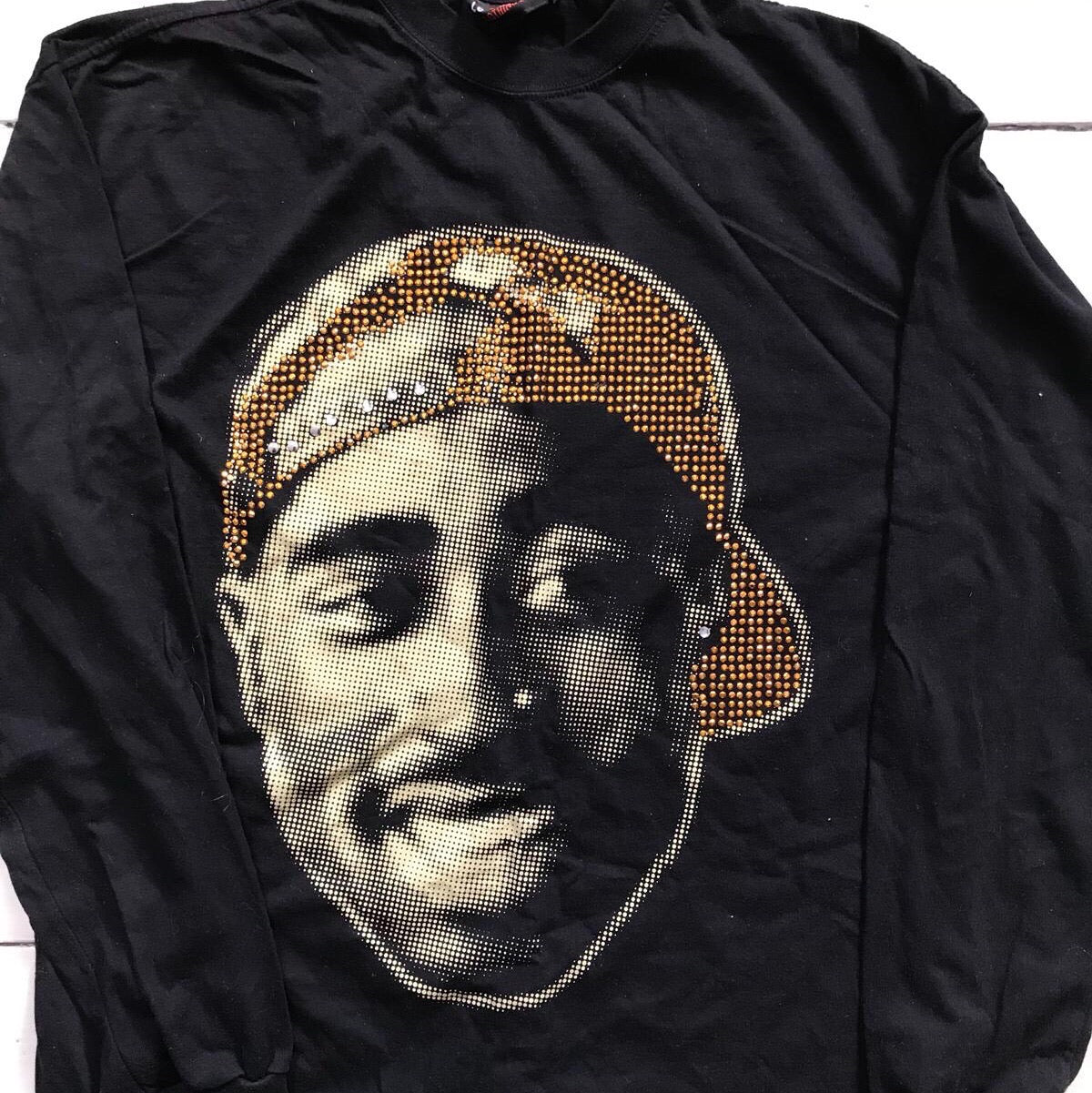 Tupac Makaveli Vintage Long Sleeve (Large)