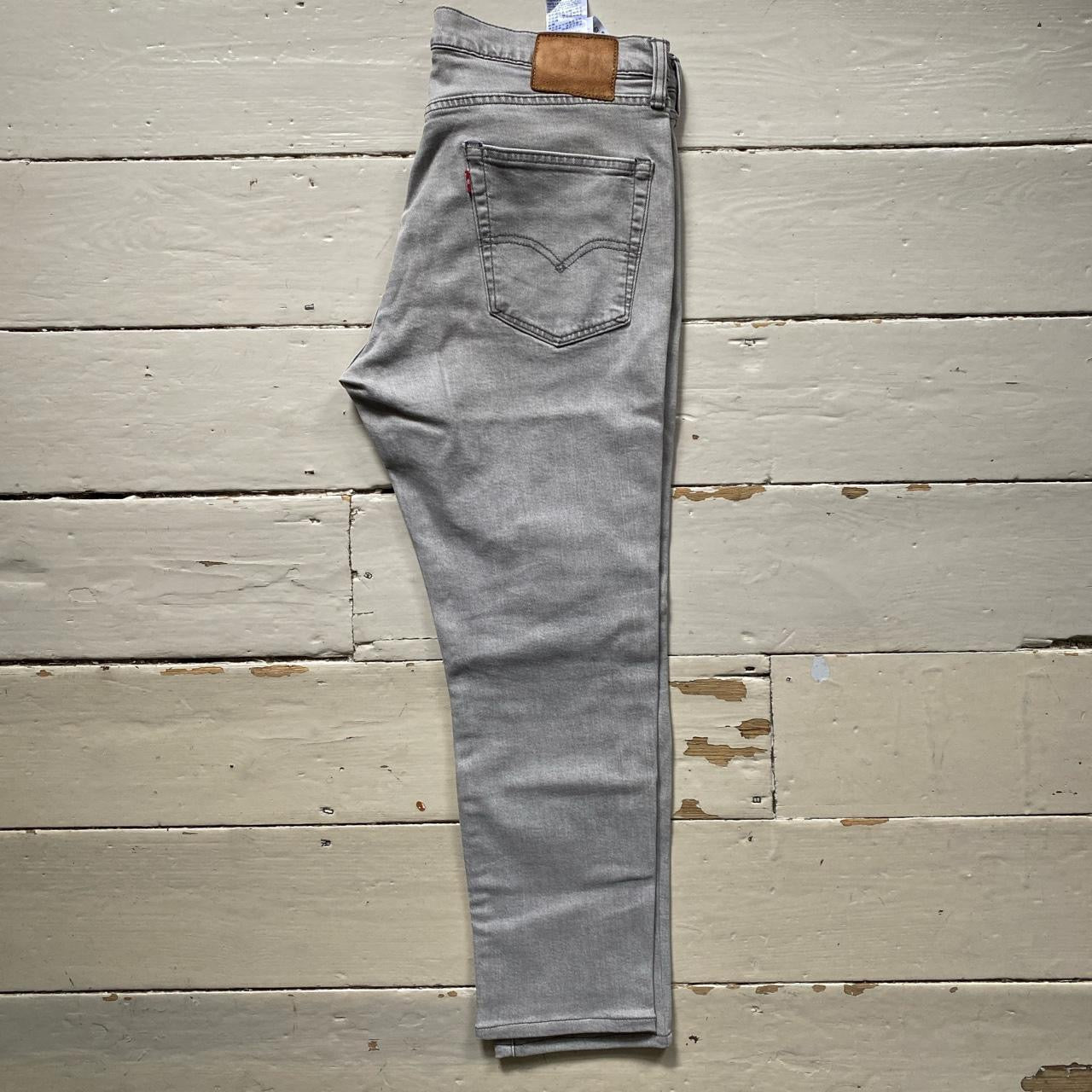 Levis 514 Light Grey Jeans (36/28)