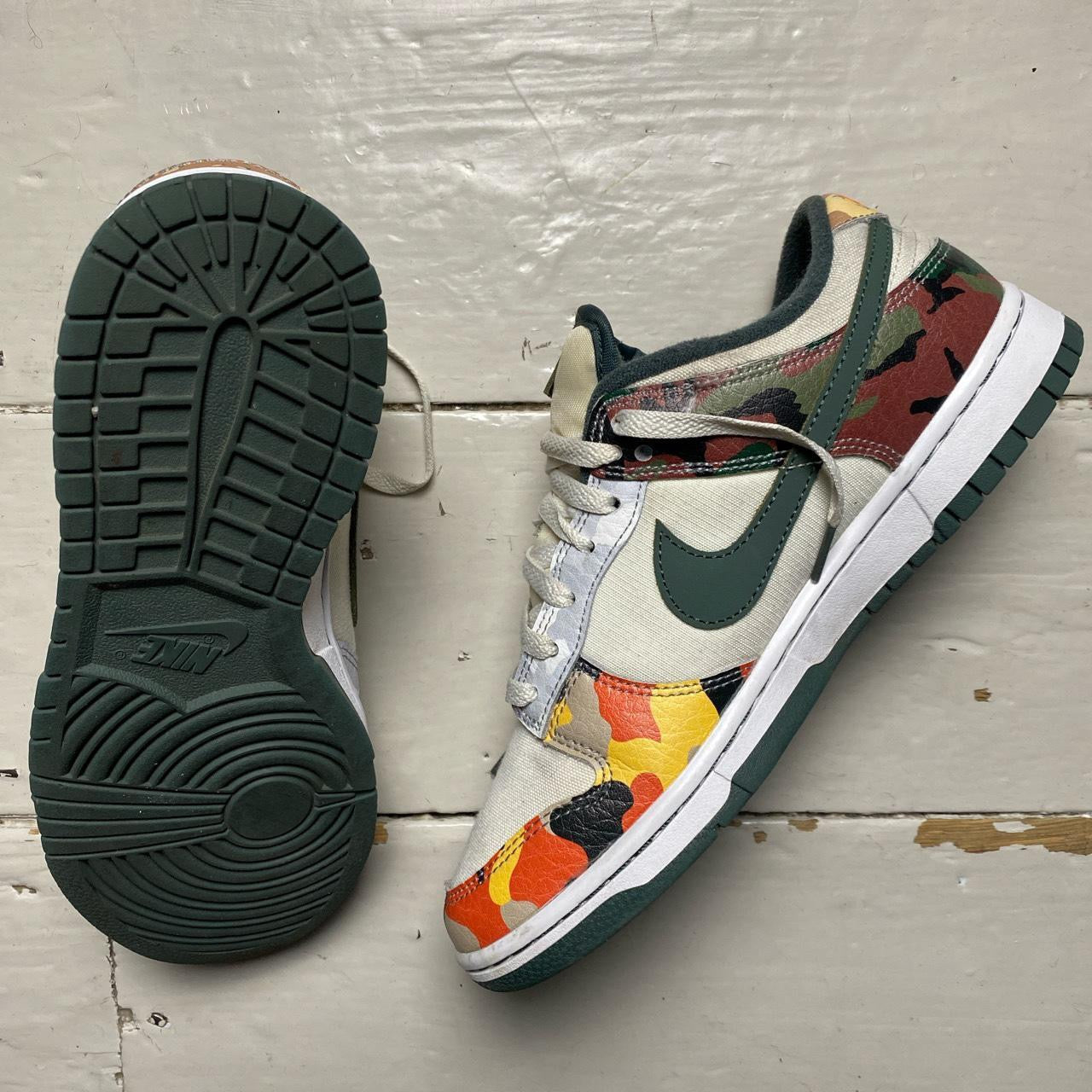 Nike Dunk Low SE Sail Multi Camo (UK 7)