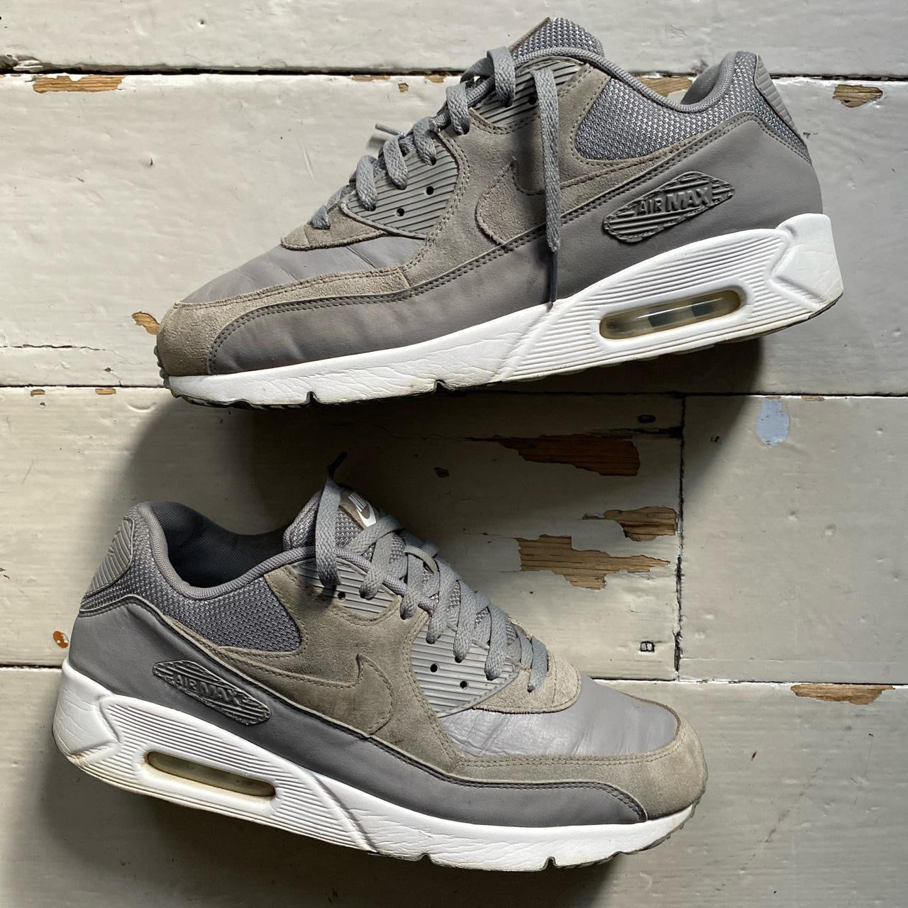 Nike Air Max 90 Grey White (UK 12)