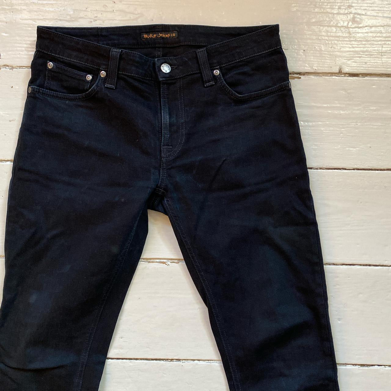 Nudie Black Skinny Lin Jeans (30/28)