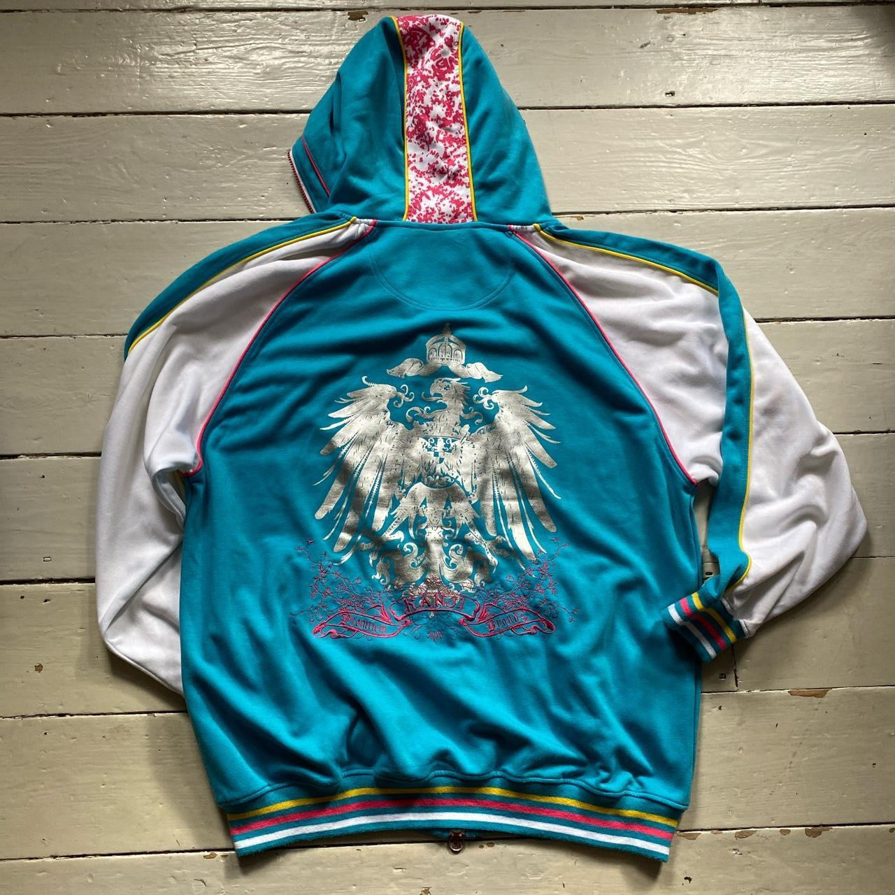 Kanji Jeans Vintage Full Zip Hoodie (XXL)