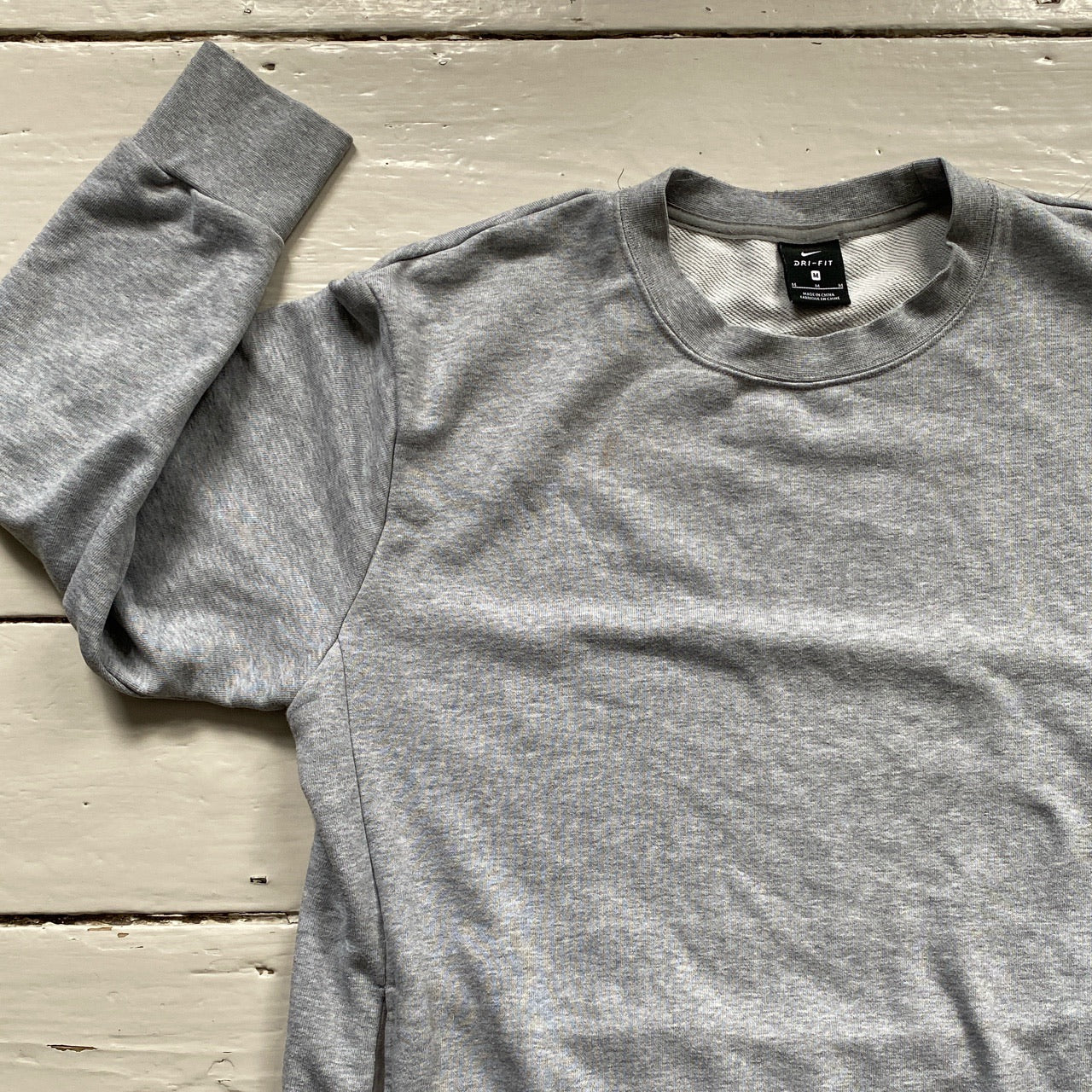 Nike Just Do It Grey Jumper (Medium)