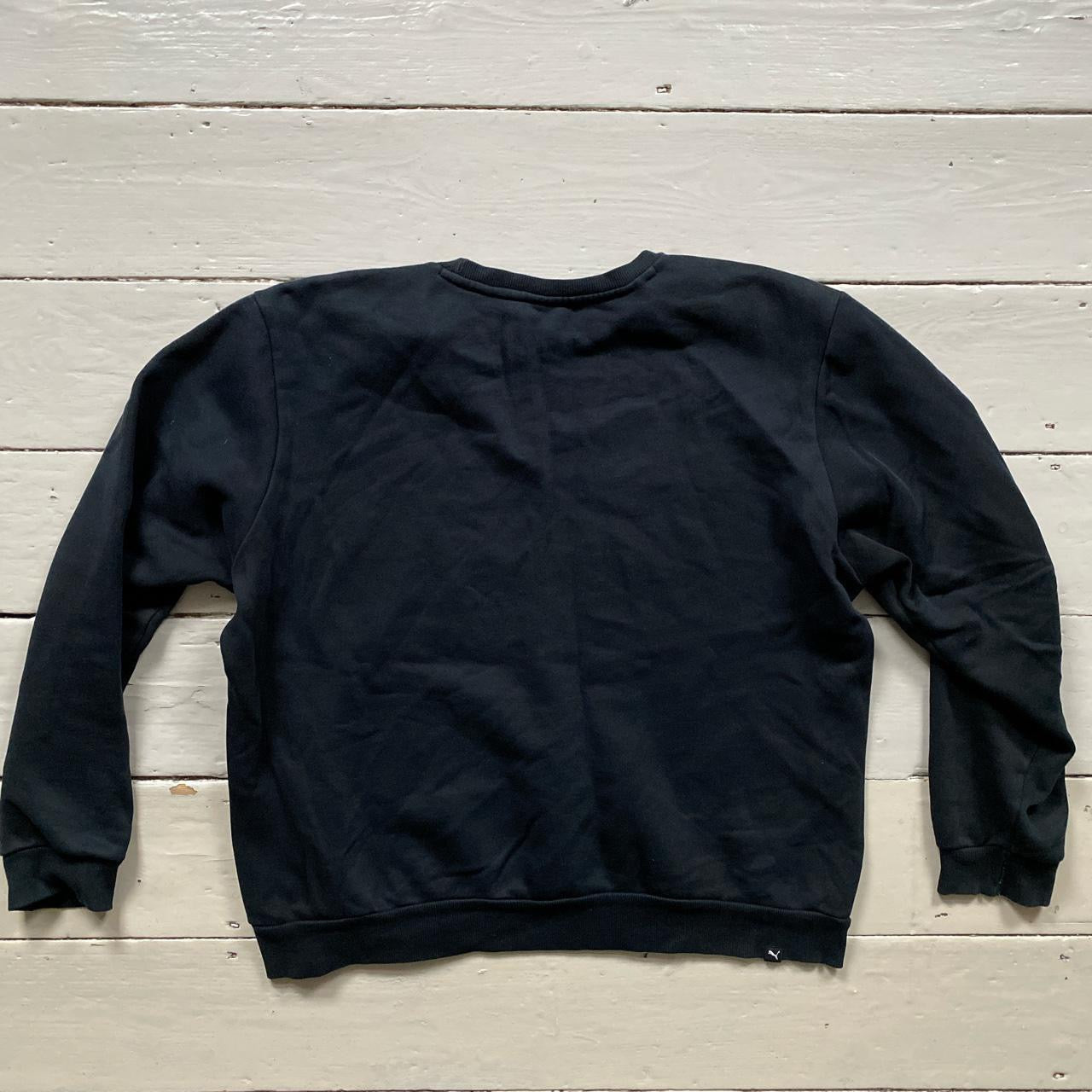 Puma Spellout Black Jumper (XL)