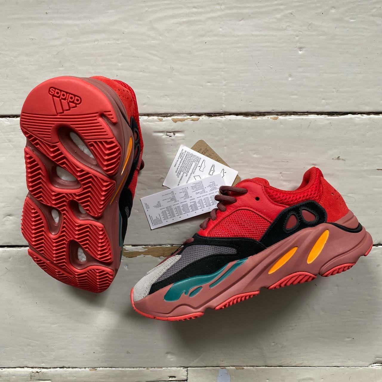Yeezy 700 Hi Red Red (UK 4.5)