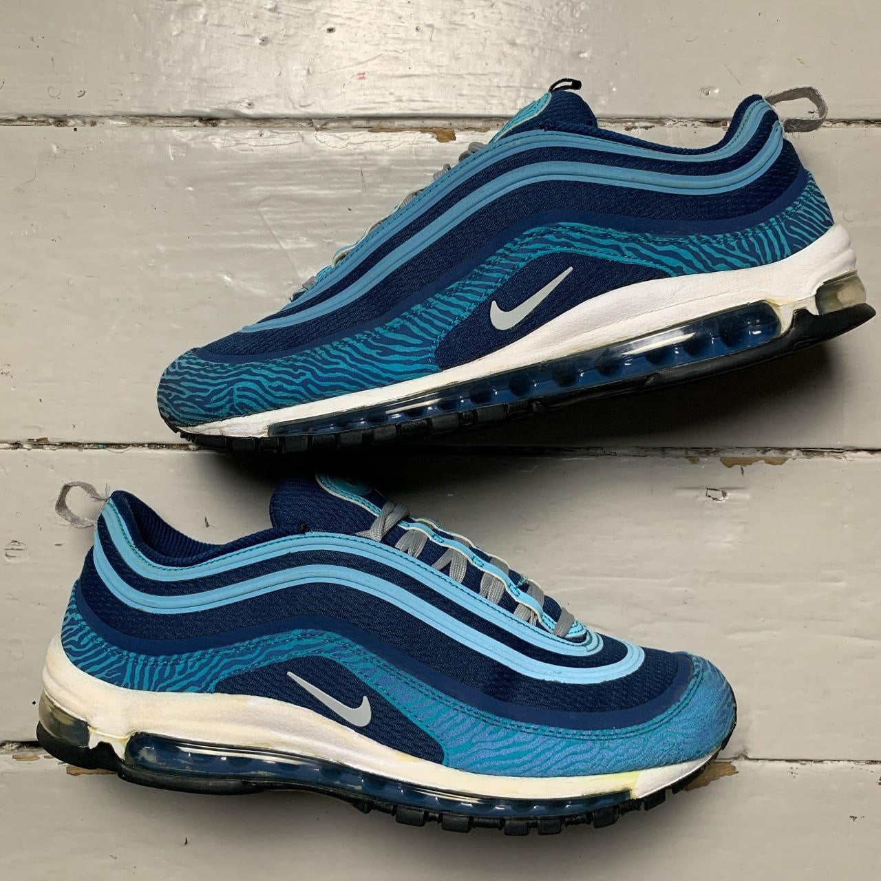 Nike Air Max 97 Teal Zebra (UK 10)