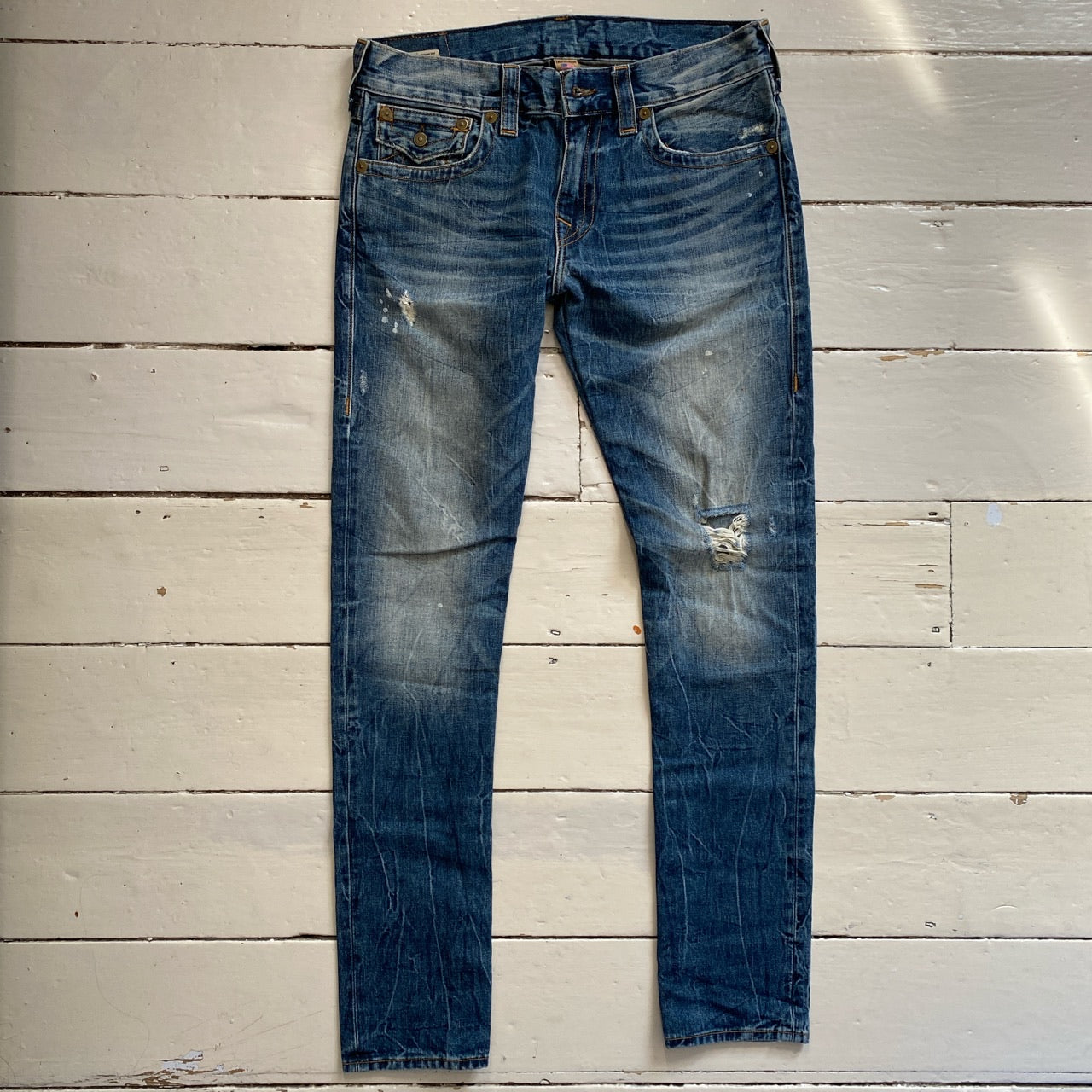 True Religion Geno Relaxed Slim Jeans (32/33)