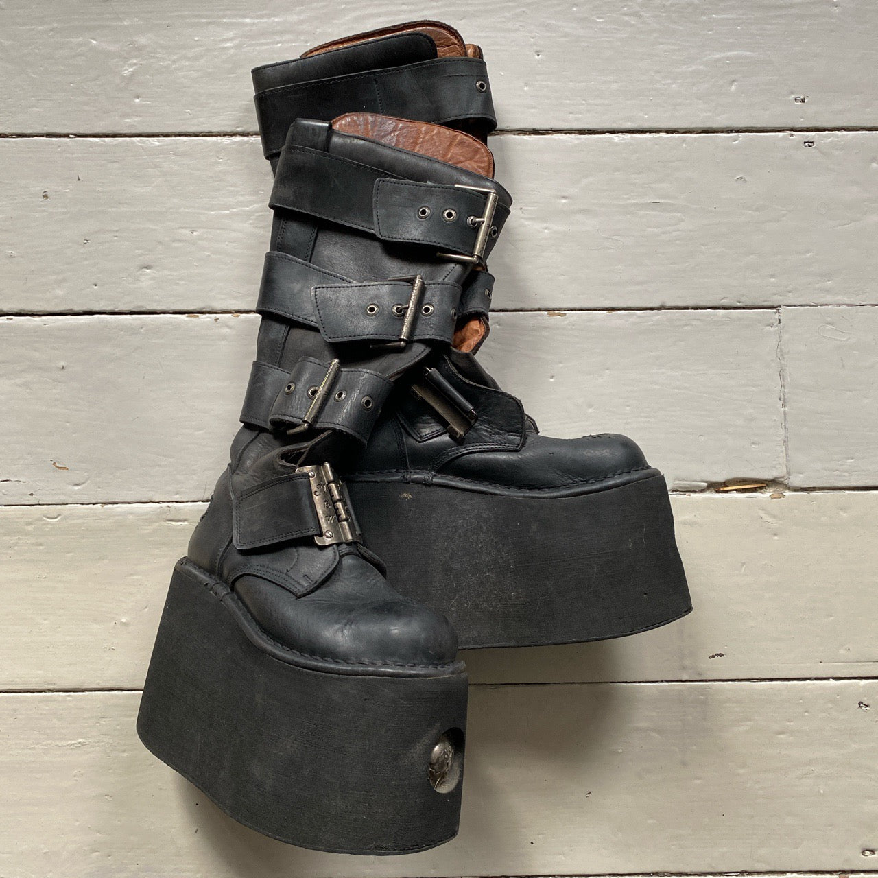 New Rock Platform High Boots (UK 5)