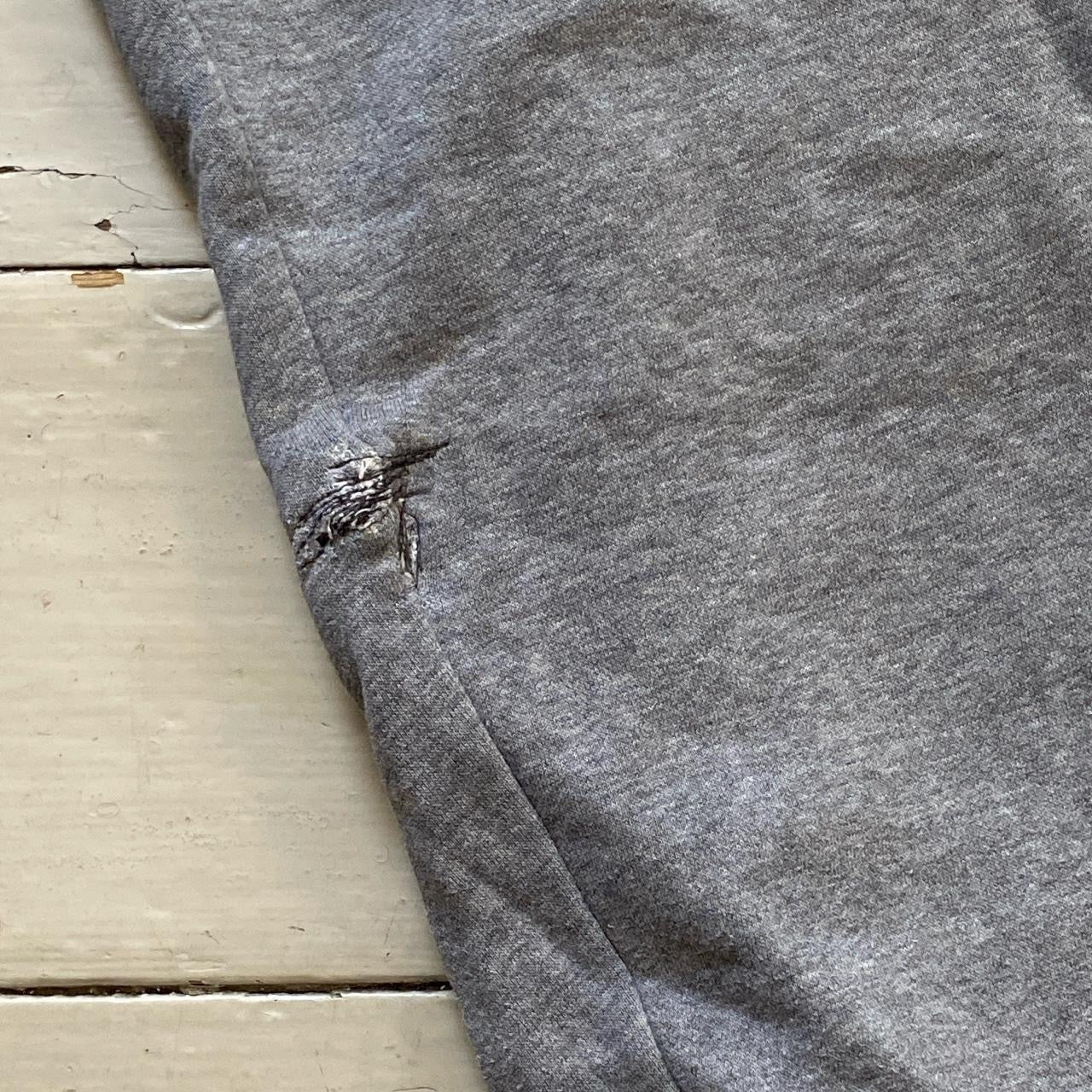 Nike Swoosh Grey Joggers (Medium)