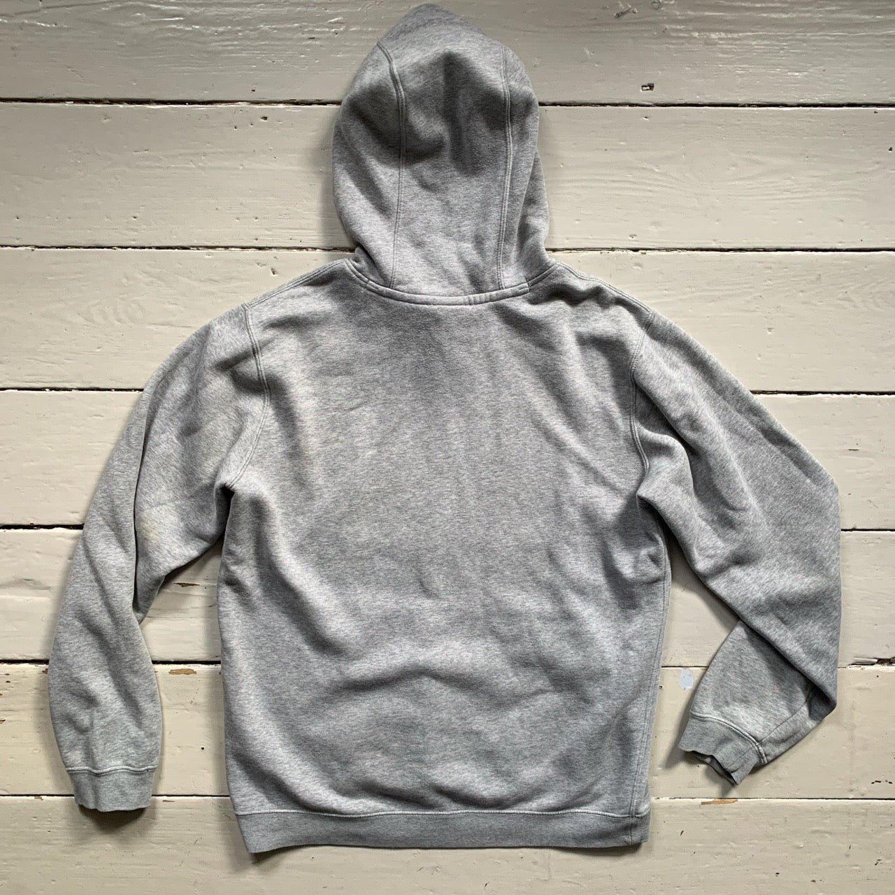 Nike Club Contrast Stitch Grey Hoodie (Medium)