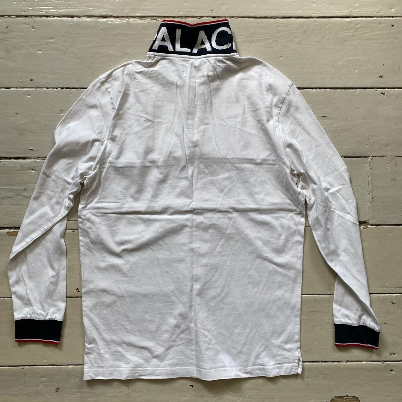Palace White Polo Shirt (Large)