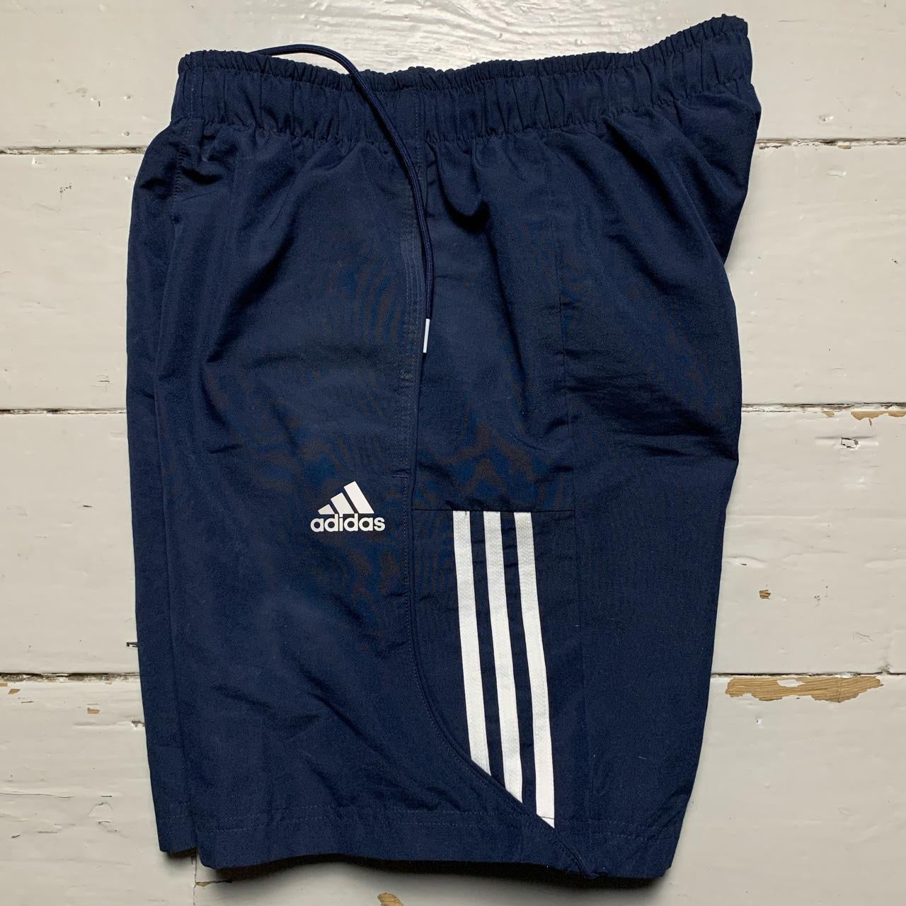 Adidas Shell Shorts Navy (Small)