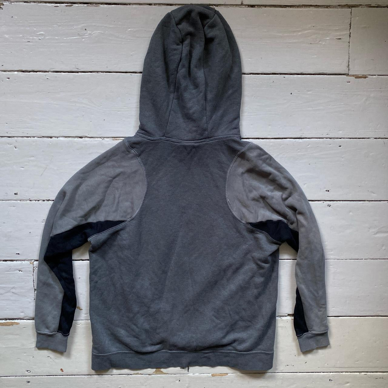 Nike Big Swoosh Grey Hoodie (Small)