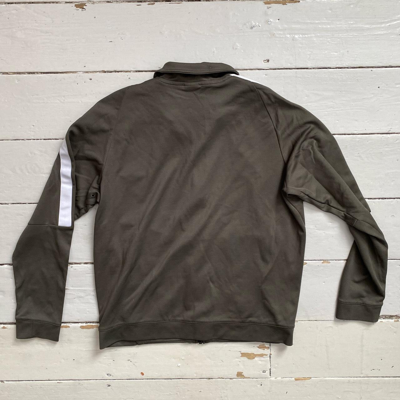 Nike Olive Green Tracksuit (Large)