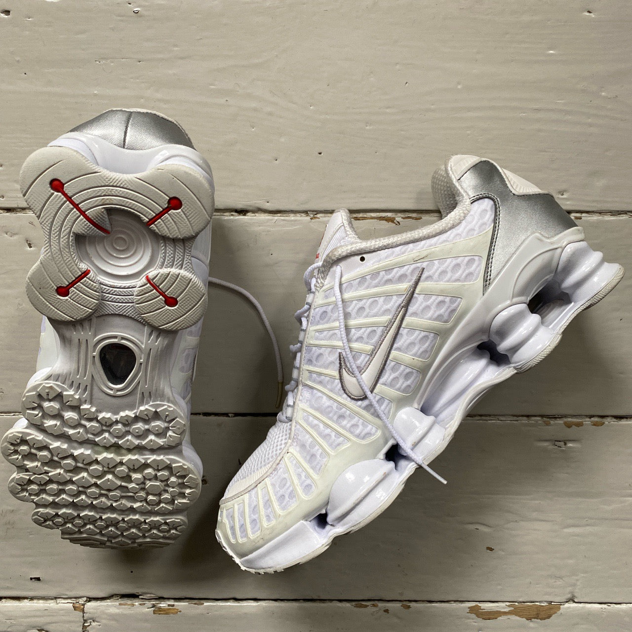 Nike Shox TL White (UK 12)
