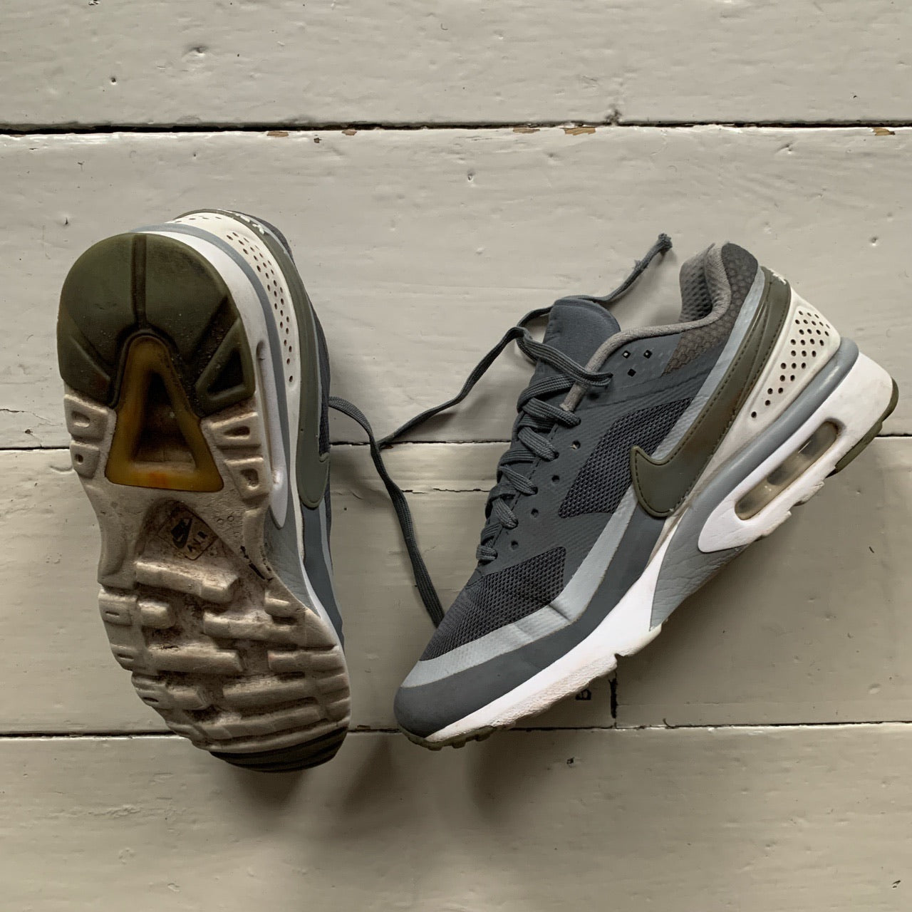Nike Air Max BW Grey and White (UK 7.5)