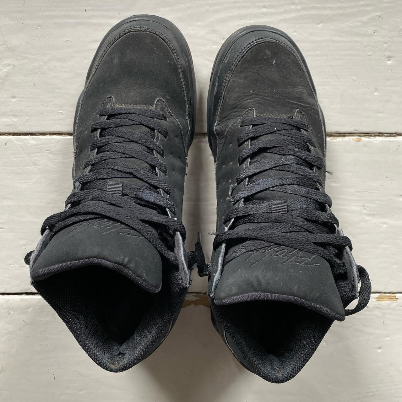 Nike Flight Black Trainers (UK 8)