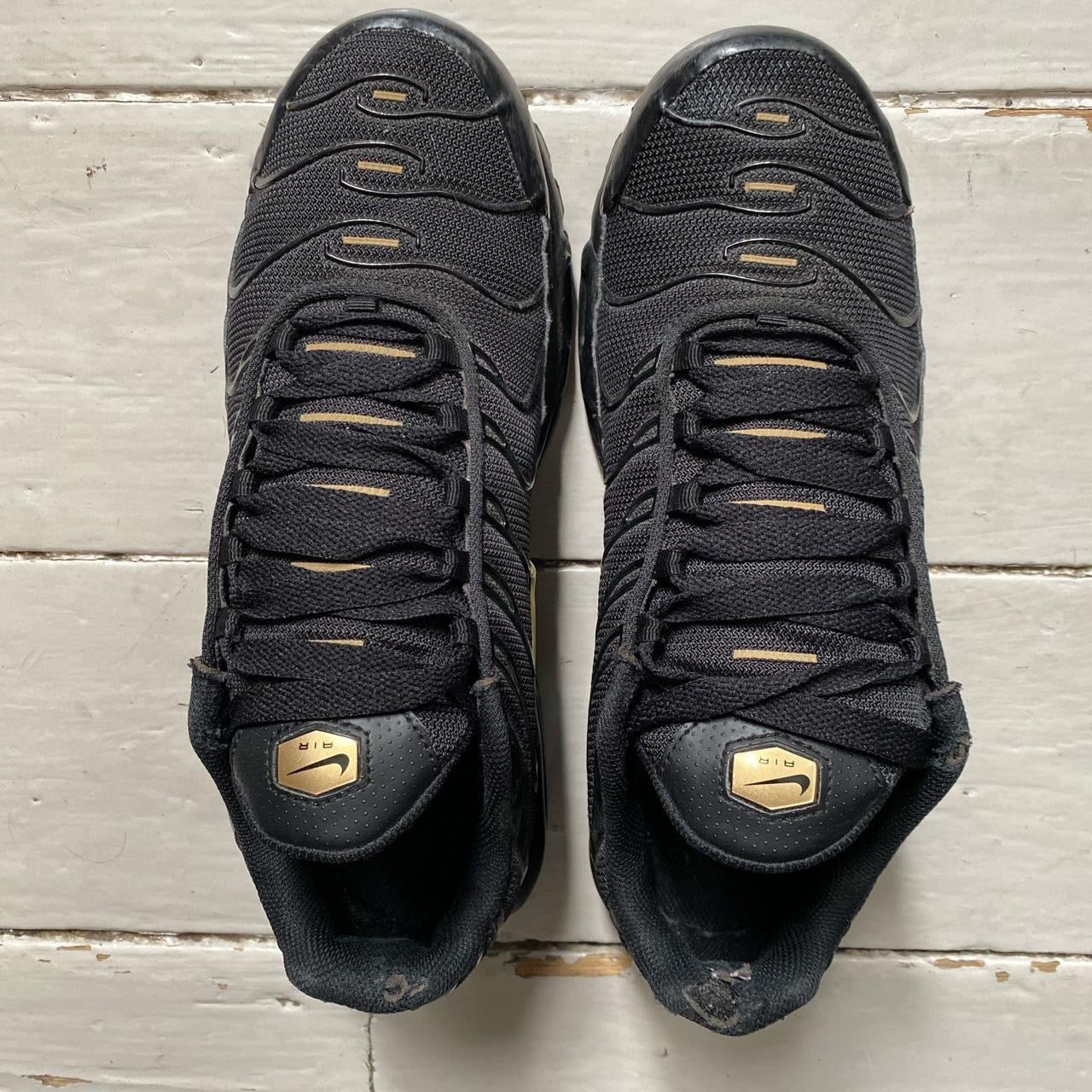 Nike TN Air Max Plus Black and Gold (UK 10)