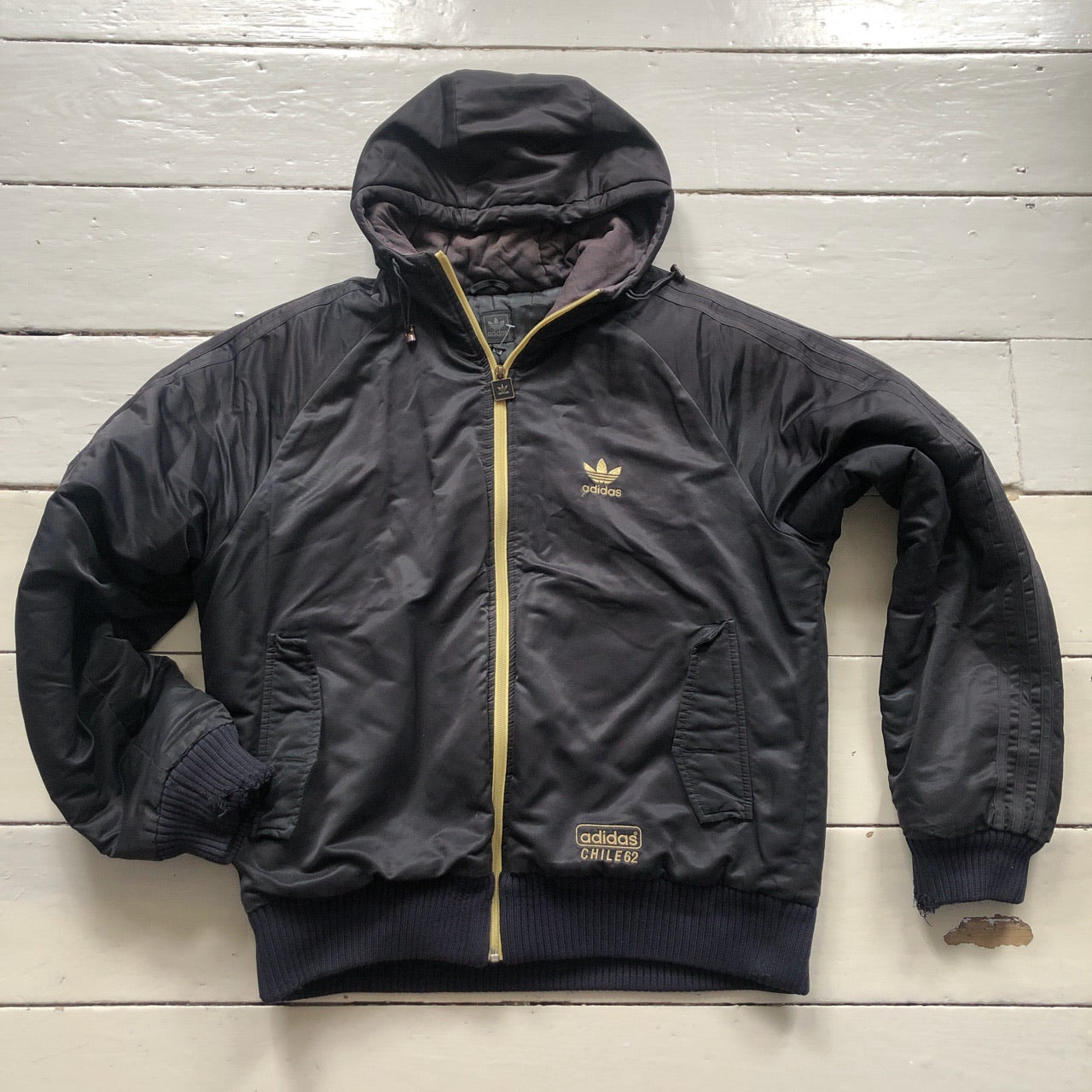 Adidas Chile Black & Gold Coat (Large)